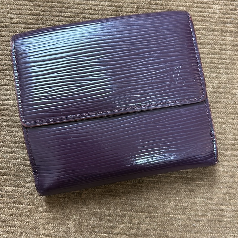Louis Vuitton Purple Vernis Wallet
